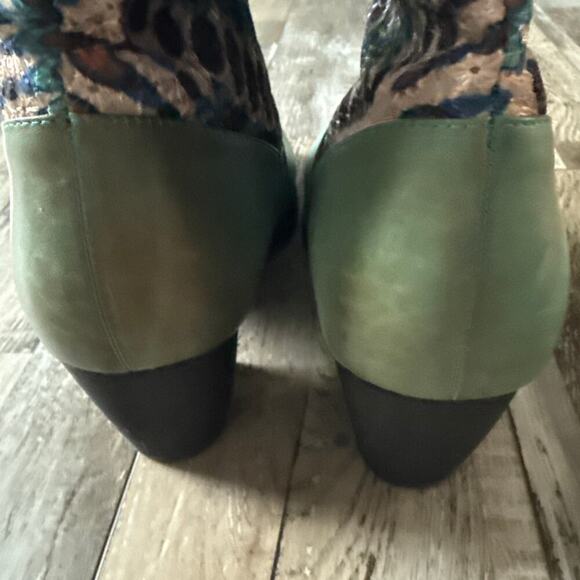 Spring Step L'Artiste Womens Peru Boots EUR 39 US 8 Turquoise Aztec Artsy NEW - Picture 4 of 9